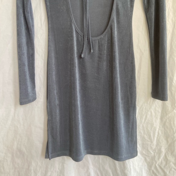 Lioness Montana Mini Dress Dusty Blue Size XS - Picture 15 of 16